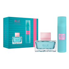 PERFUME ANTONIO BANDERAS KIT BLUE SEDUCTION EDT 80ML + DEODORANT 150ML - FEMININO PERFUME ANTONIO BANDERAS KIT BLUE SEDUCTION EDT 80ML + DEODORANT 150ML - FEMININO