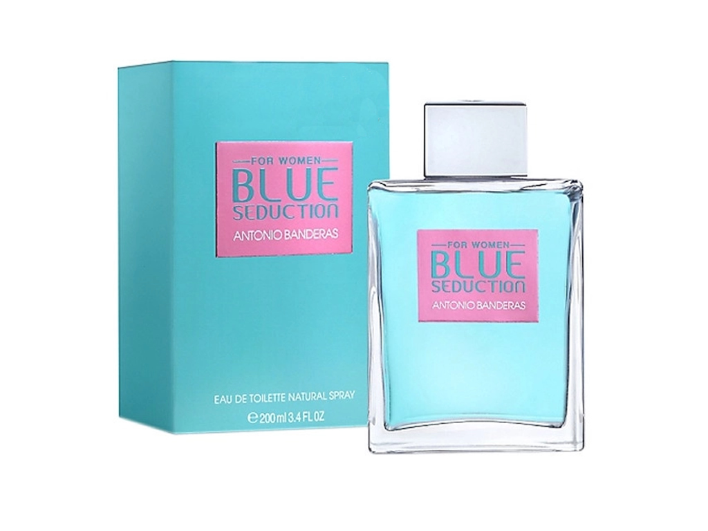 PERFUME ANTONIO BANDERAS BLUE SEDUCTION EAU DE TOILETTE - 200 ML - FEMININO PERFUME ANTONIO BANDERAS BLUE SEDUCTION EAU DE TOILETTE - 200 ML - FEMININO
