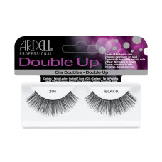 CILIOS POSTIÇO ARDELL DOUBLE UP 204 BLACK - 1 PAR