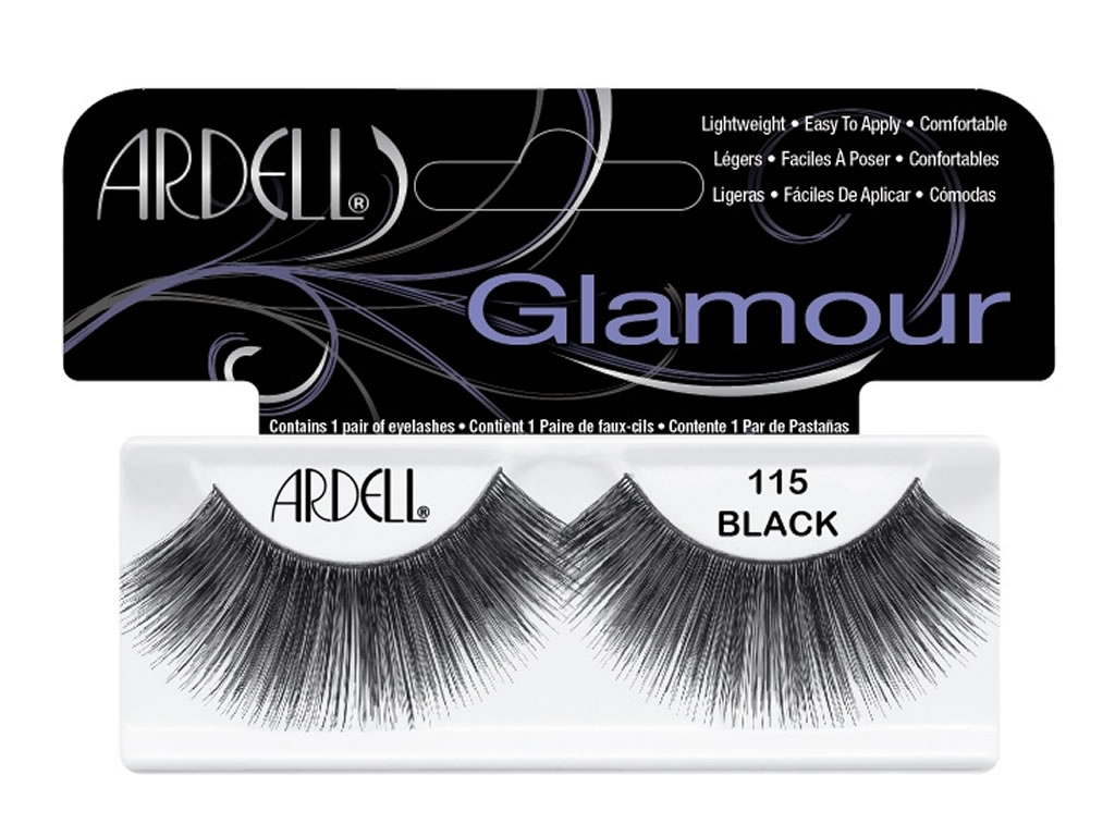 CILIOS POSTIÇO ARDELL LASHES GLAMOUR 115 BLACK - 1 PAR CILIOS POSTIÇO ARDELL LASHES GLAMOUR 115 BLACK - 1 PAR