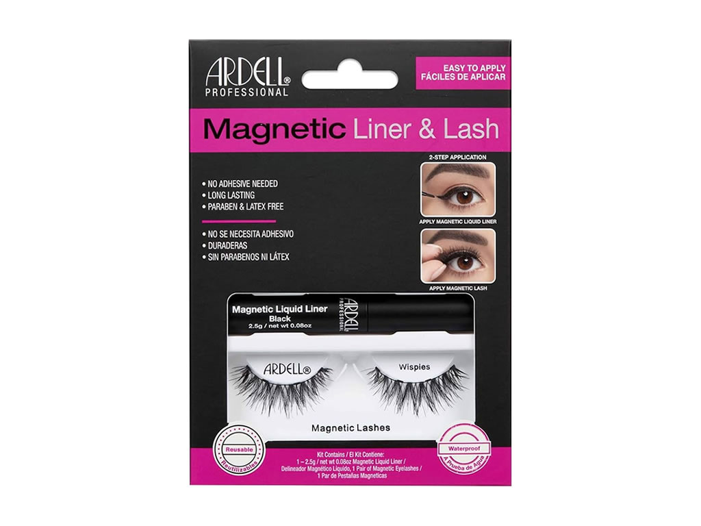 KIT ARDELL MAGNETIC LASH WISPIES COM LIQUID LINER - 1 PAR KIT ARDELL MAGNETIC LASH WISPIES COM LIQUID LINER - 1 PAR