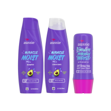 AUSSIE KIT MIRACLE MOIST SHAMPOO E CONDICIONADOR DE 360ML + MASCARA 236ML AUSSIE KIT MIRACLE MOIST SHAMPOO E CONDICIONADOR DE 360ML + MASCARA 236ML
