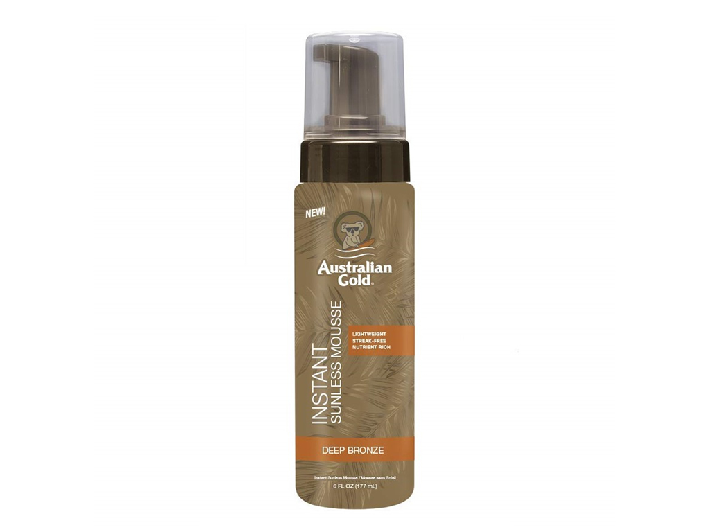 AUSTRALIAN GOLD INSTANT SUNLESS MOUSSE DEEP BRONZE - 177ML AUSTRALIAN GOLD INSTANT SUNLESS MOUSSE DEEP BRONZE - 177ML