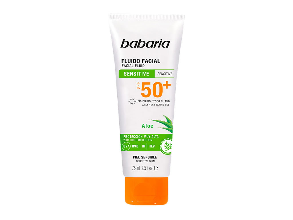 BABARIA FLUIDO FACIAL SENSITIVE 50+ - 75ML BABARIA FLUIDO FACIAL SENSITIVE 50+ - 75ML