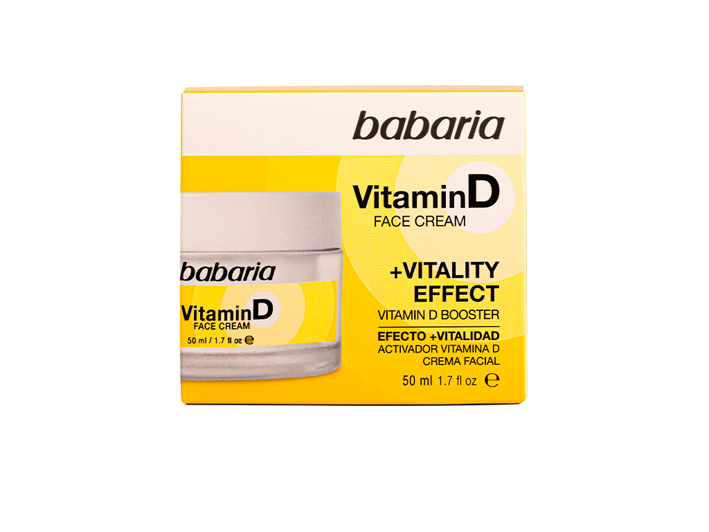 BABARIA VITAMINA D FACE CREAM - 50ML BABARIA VITAMINA D FACE CREAM - 50ML
