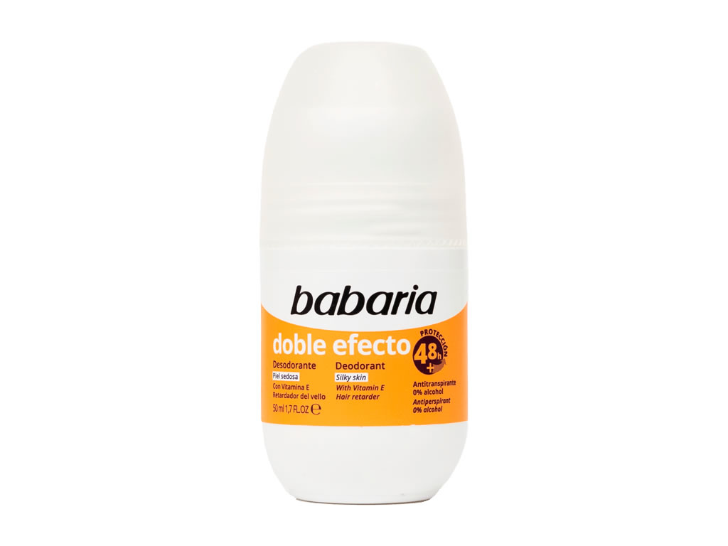 DESODORANTE BABARIA DOBLE EFECTO ROLL ON - 50ML DESODORANTE BABARIA DOBLE EFECTO ROLL ON - 50ML
