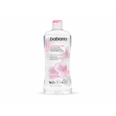 AGUA MICELAR BABARIA SUAVE ROSA MOSQUETA PELE SECA E SENSIVEL - 400ML