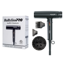 BABYLISS PRO SECADOR NANO TITANIUM COMPACTO DE ALTA VELOCIDADE - BIVOLT BABYLISS PRO SECADOR NANO TITANIUM COMPACTO DE ALTA VELOCIDADE - BIVOLT