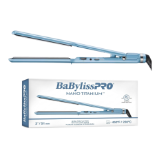 BABYLISS PRO PRANCHA NANO TITANIUM ULTRAFINO 51MM 2'' - BIVOLT