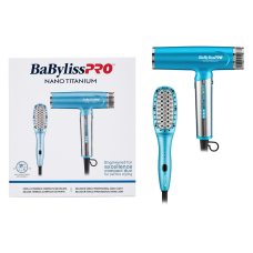 BABYLISS PRO KIT ESCOVA TERMICA COMPACTA + SECADOR NANO LIGHT - BIVOLT BABYLISS PRO KIT ESCOVA TERMICA COMPACTA + SECADOR NANO LIGHT - BIVOLT