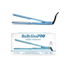 BABYLISS PRO PRANCHA NANO TITANIUM WET/DRY ULTRADELGADA 38MM - BIVOLT BABYLISS PRO PRANCHA NANO TITANIUM WET/DRY ULTRADELGADA 38MM - BIVOLT