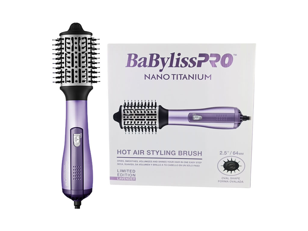 BABYLISS ESCOVA SECADORA HOT AIR BRUSH LAVENDER 2.5'' 64MM BIVOLT BABYLISS ESCOVA SECADORA HOT AIR BRUSH LAVENDER 2.5'' 64MM BIVOLT