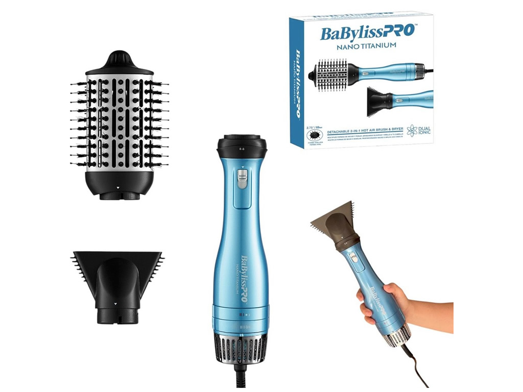 BABYLISS PRO ESCOVA SECADORA DESMONTAVEL 2 EM 1 - 110V BABYLISS PRO ESCOVA SECADORA DESMONTAVEL 2 EM 1 - 110V