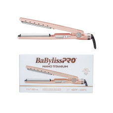 BABYLISS PRO NANO TITANIUM PRANCHA 1 1/4'' 32MM ROSE GOLD BIVOLT BABYLISS PRO NANO TITANIUM PRANCHA 1 1/4'' 32MM ROSE GOLD BIVOLT