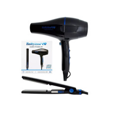 BABYLISS PRO KIT NANO BLACK PRANCHA IONICA + SECADOR BIVOLT BABYLISS PRO KIT NANO BLACK PRANCHA IONICA + SECADOR BIVOLT