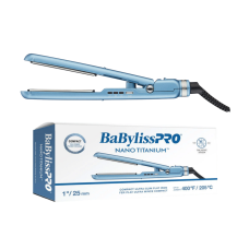 BABYLISS PRO NANO TITANIUM PRANCHA ULTRAFINA COMPACTA 1'' 25MM - BIVOLT BABYLISS PRO NANO TITANIUM PRANCHA ULTRAFINA COMPACTA 1'' 25MM - BIVOLT