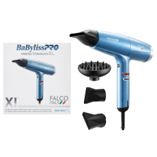 BABYLISS PRO SECADOR NANO TITANIUM XL FALCO ITALY 2000 WATTS - 220V BABYLISS PRO SECADOR NANO TITANIUM XL FALCO ITALY 2000 WATTS - 220V