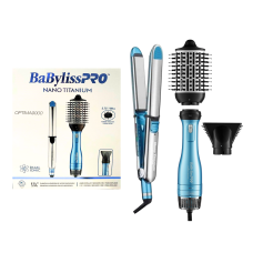 BABYLISS PRO KIT PRANCHA OPTIMA 9000 32MM + SECADOR 2 EM 1 69MM - BIVOLT BABYLISS PRO KIT PRANCHA OPTIMA 9000 32MM + SECADOR 2 EM 1 69MM - BIVOLT