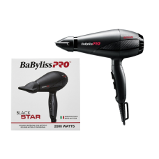 BABYLISS PRO SECADOR DE CABELO BLACK STAR - 220V BABYLISS PRO SECADOR DE CABELO BLACK STAR - 220V