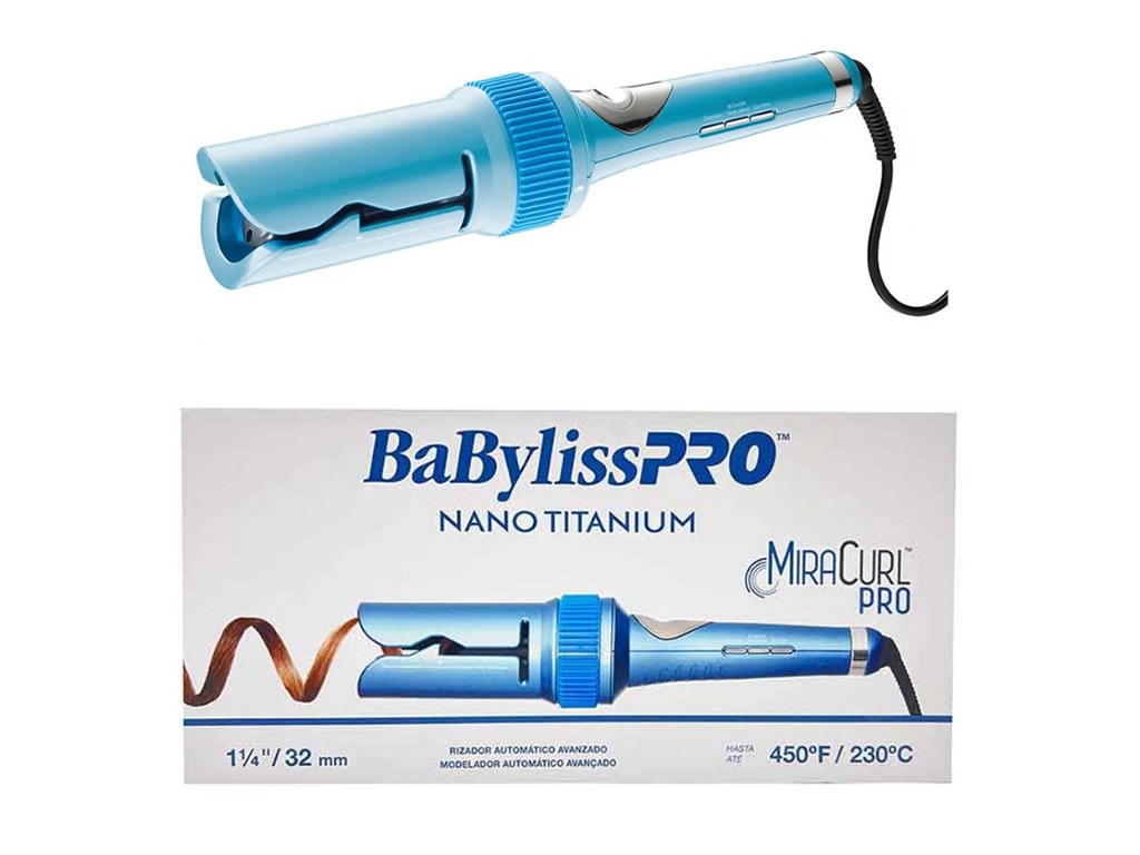 BABYLISS PRO NANO TITANIUM MIRACURL PRO 32MM CS125 - BIVOLT BABYLISS PRO NANO TITANIUM MIRACURL PRO 32MM CS125 - BIVOLT