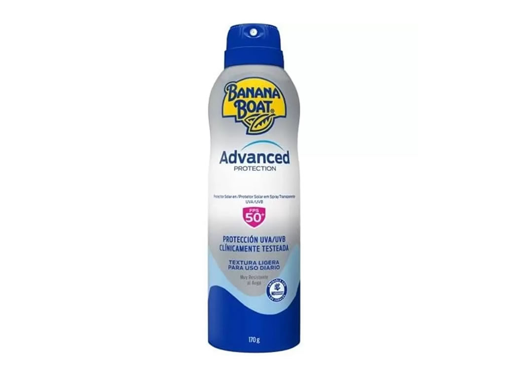 BANANA BOAT PROTETOR SOLAR ADVANCED PROTECTION FPS 50 SPRAY - 170G BANANA BOAT PROTETOR SOLAR ADVANCED PROTECTION FPS 50 SPRAY - 170G