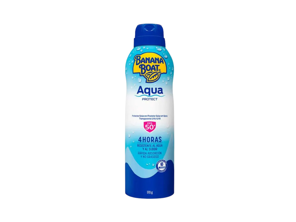 BANANA BOAT PROTETOR SOLAR AQUA PROTECT SPF50 SPRAY 170GR BANANA BOAT PROTETOR SOLAR AQUA PROTECT SPF50 SPRAY 170GR