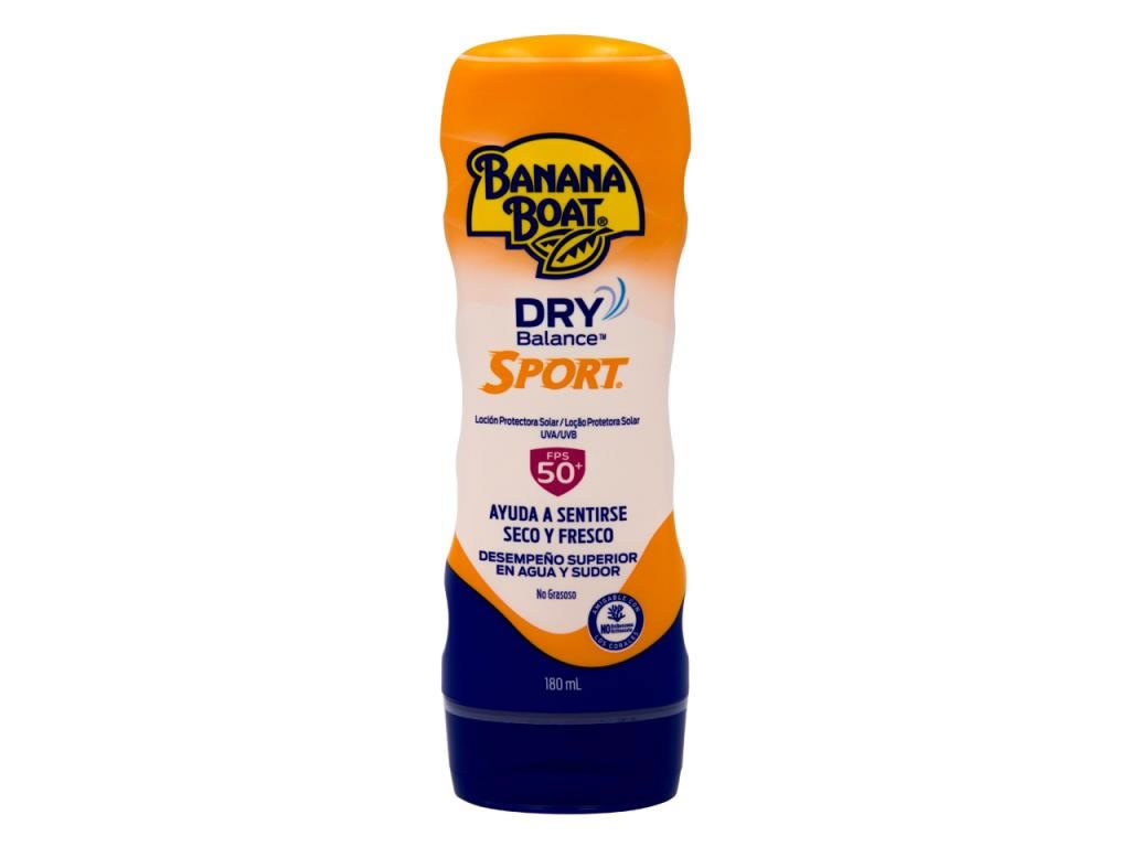 BANANA BOAT PROTETOR SOLAR DRY BALANCE SPORT LOÇÃO 180ML FPS 50 BANANA BOAT PROTETOR SOLAR DRY BALANCE SPORT LOÇÃO 180ML FPS 50