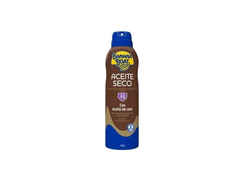 BANANA BOAT BRONZEADOR OLEO SECO FPS 15 170G BANANA BOAT BRONZEADOR OLEO SECO FPS 15 170G