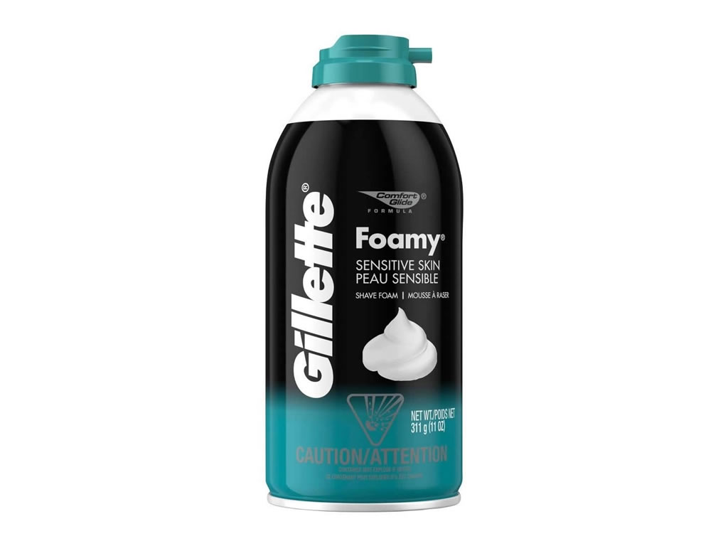 ESPUMA DE BARBEAR GILLETTE FOAMY SENSITIVE - 311G ESPUMA DE BARBEAR GILLETTE FOAMY SENSITIVE - 311G