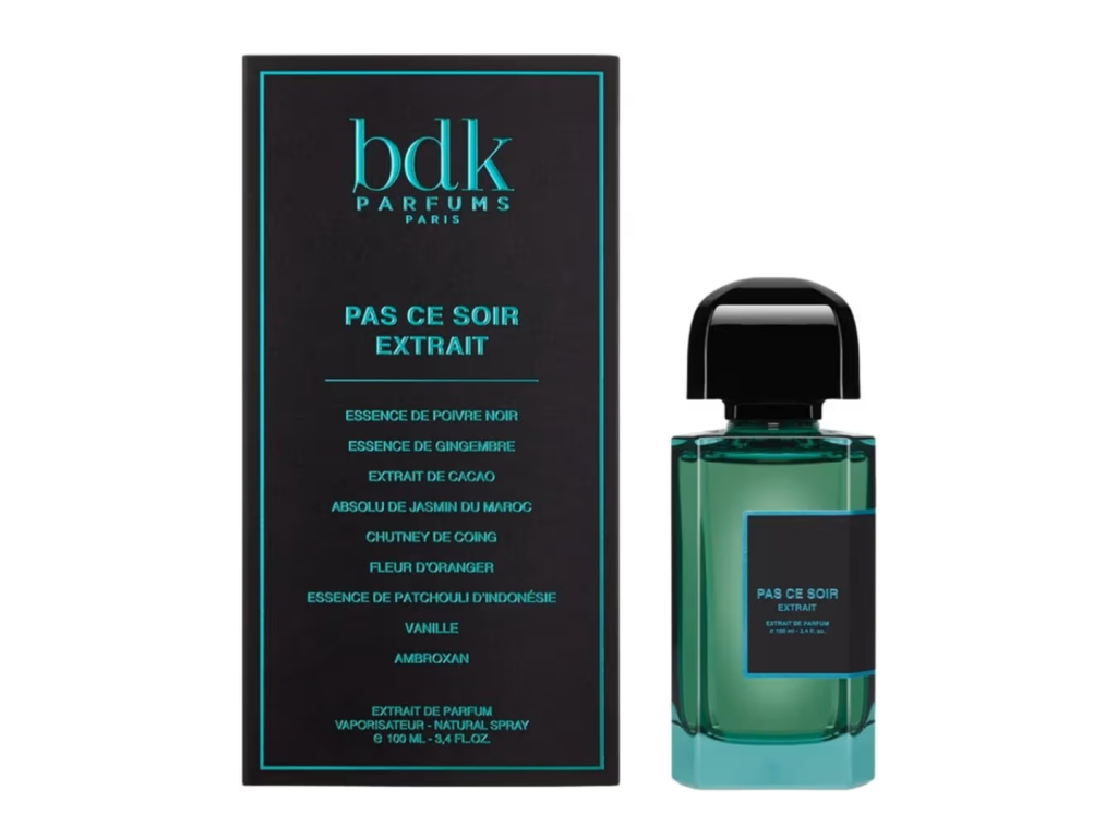 PERFUME BDK PARFUMS PAS CE SOIR EXTRAIT DE PARFUM 100 ML - UNISSEX PERFUME BDK PARFUMS PAS CE SOIR EXTRAIT DE PARFUM 100 ML - UNISSEX