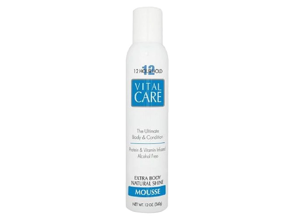 MOUSSE VITAL CARE EXTRA BODY NATURAL SHINE - 12 HRS - 340G MOUSSE VITAL CARE EXTRA BODY NATURAL SHINE - 12 HRS - 340G