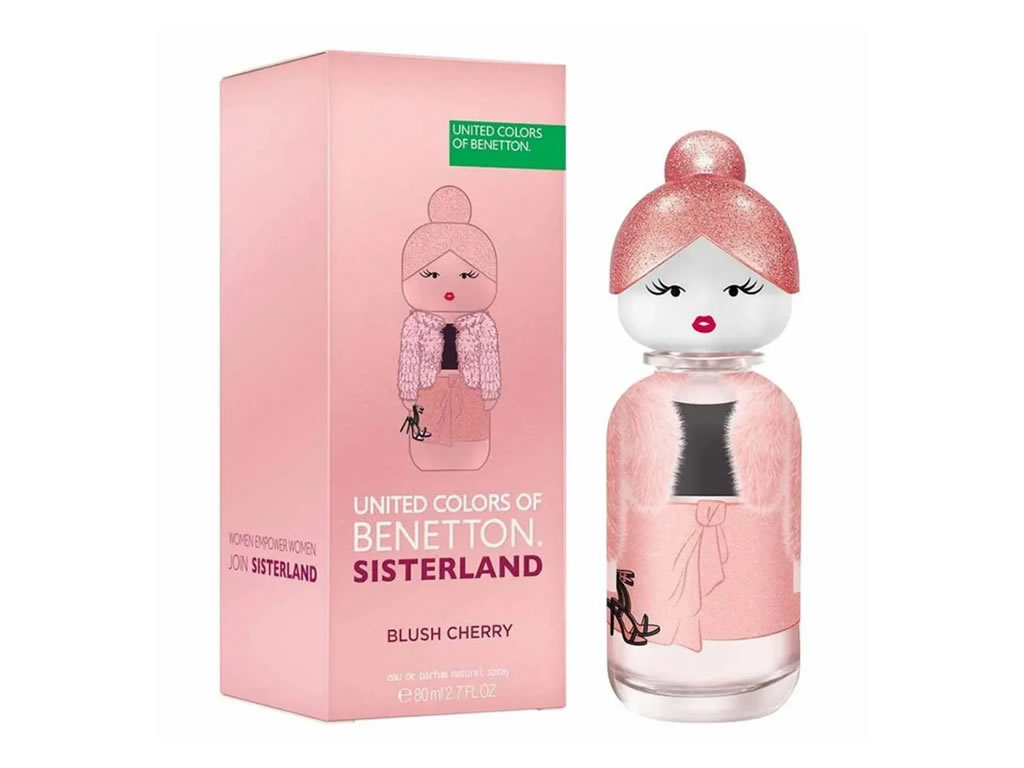 PERFUME BENETTON SISTERLAND BLUSH CHERRY EDP - 80ML - FEMININO PERFUME BENETTON SISTERLAND BLUSH CHERRY EDP - 80ML - FEMININO