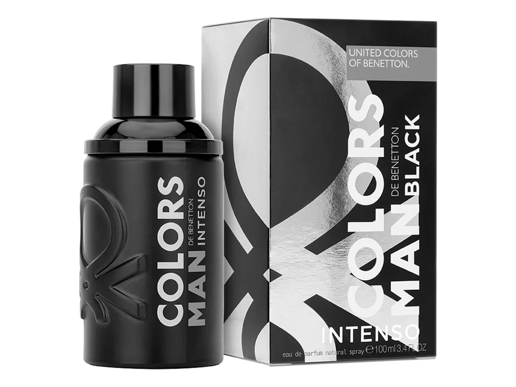 PERFUME MASCULINO BENETTON COLORS MAN BLACK INTENSO 100ML PERFUME MASCULINO BENETTON COLORS MAN BLACK INTENSO 100ML