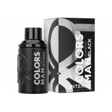 PERFUME MASCULINO BENETTON COLORS MAN BLACK INTENSO 100ML