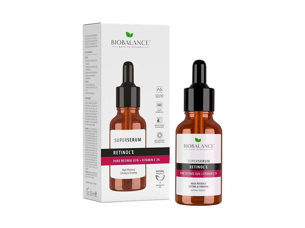 SERUM FACIAL BIO BALANCE SUPER SERUM RETINOL - 30ML SERUM FACIAL BIO BALANCE SUPER SERUM RETINOL - 30ML