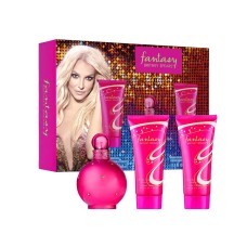 PERFUME BRITNEY SPEARS KIT FANTASY EDP 100ML + BODY LOTION 100ML + SHOWER GEL 100ML - FEMININO