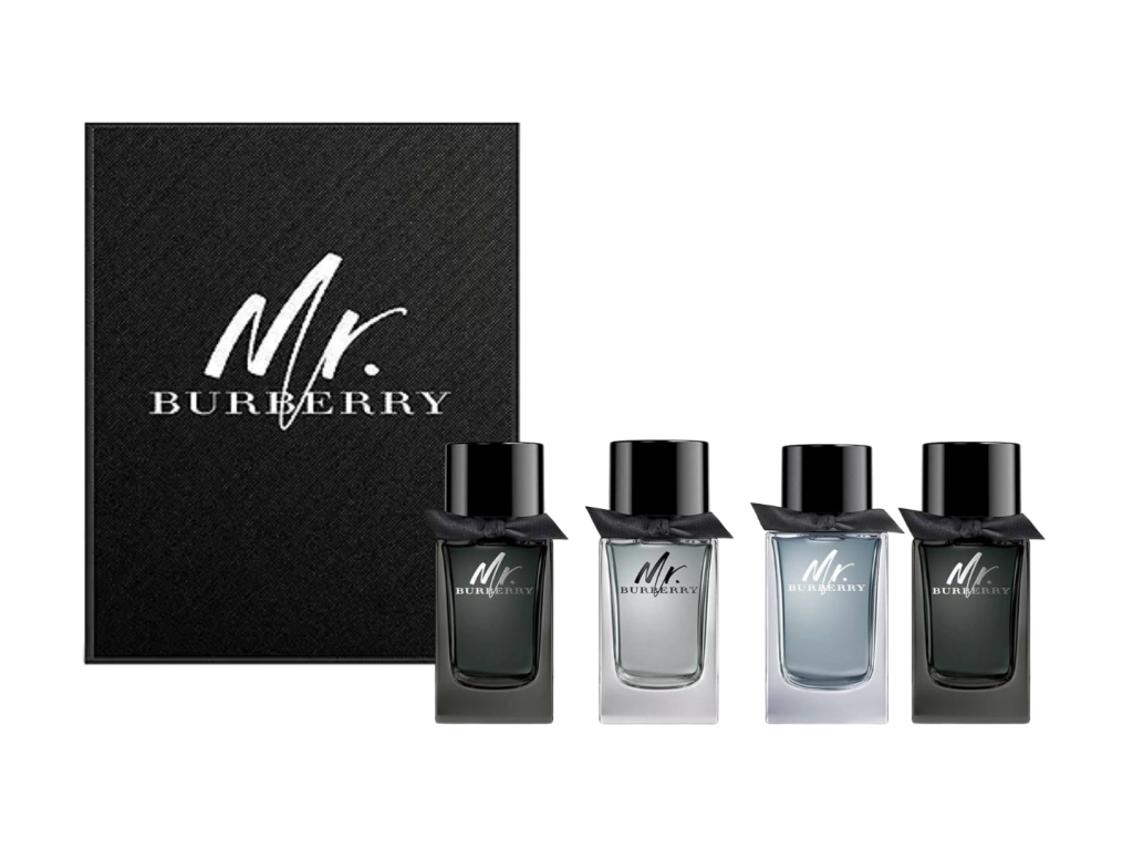 PERFUME BURBERRY KIT MINIATURA MR. BURBERRY 4 X 5ML - MASCULINO PERFUME BURBERRY KIT MINIATURA MR. BURBERRY 4 X 5ML - MASCULINO