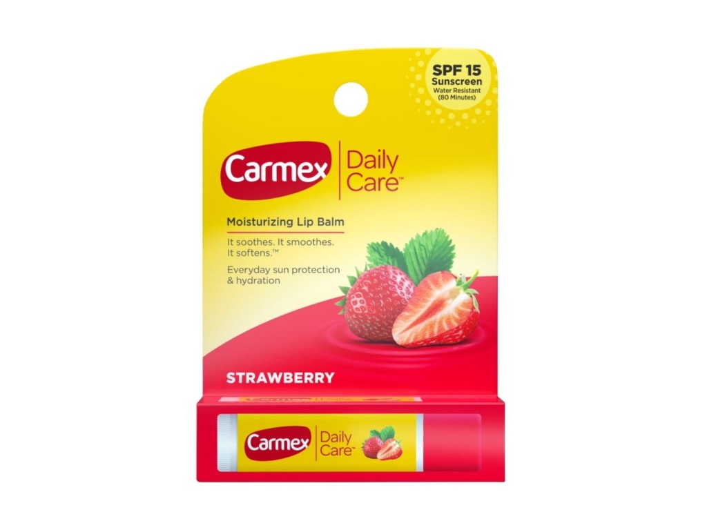 CARMEX LIP BALM STICK STRAWBERRY SPF15 - 4.25G CARMEX LIP BALM STICK STRAWBERRY SPF15 - 4.25G