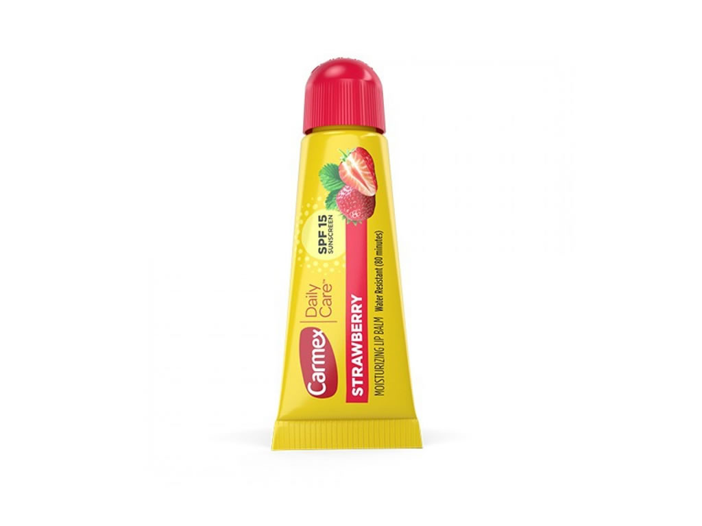 PROTETOR LABIAL CARMEX BISNAGA - MORANGO - 10G PROTETOR LABIAL CARMEX BISNAGA - MORANGO - 10G
