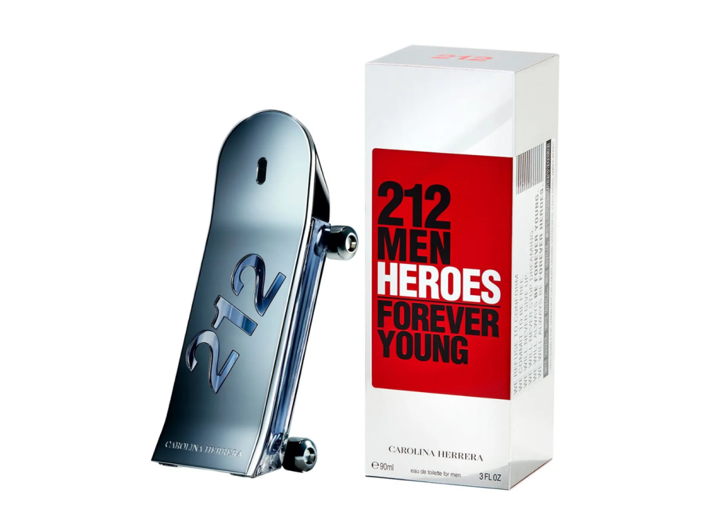 PERFUME CAROLINA HERRERA 212 MEN HEROES - EAU DE TOILETTE - 90 ML PERFUME CAROLINA HERRERA 212 MEN HEROES - EAU DE TOILETTE - 90 ML