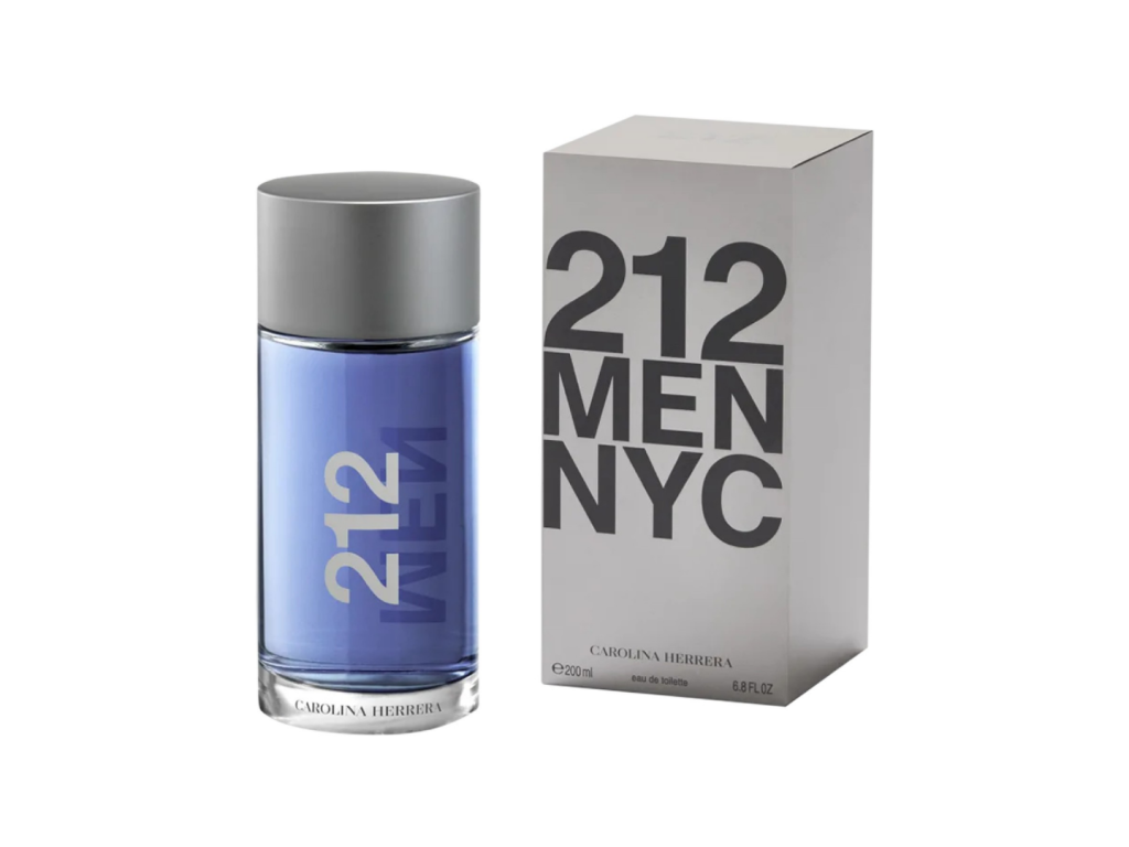 PERFUME CAROLINA HERRERA 212 MEN EAU DE TOILETTE - 200ml PERFUME CAROLINA HERRERA 212 MEN EAU DE TOILETTE - 200ml
