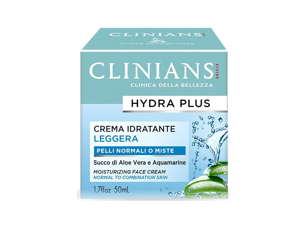 CLINIANS MOISTURIZING FACE CREAM NORMAL SKIN WITH ALOE VERA 50ML CLINIANS MOISTURIZING FACE CREAM NORMAL SKIN WITH ALOE VERA 50ML