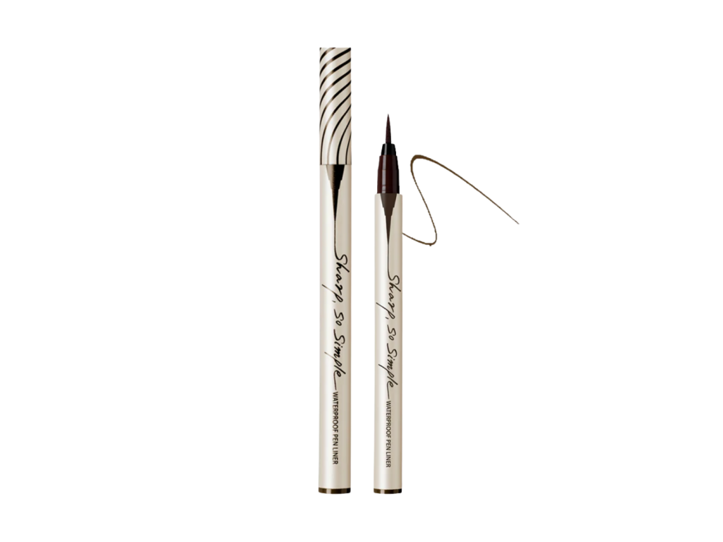 CLIO SHARP SO SIMPLE WATERPROOF PEN LINER 02 BROWN CLIO SHARP SO SIMPLE WATERPROOF PEN LINER 02 BROWN