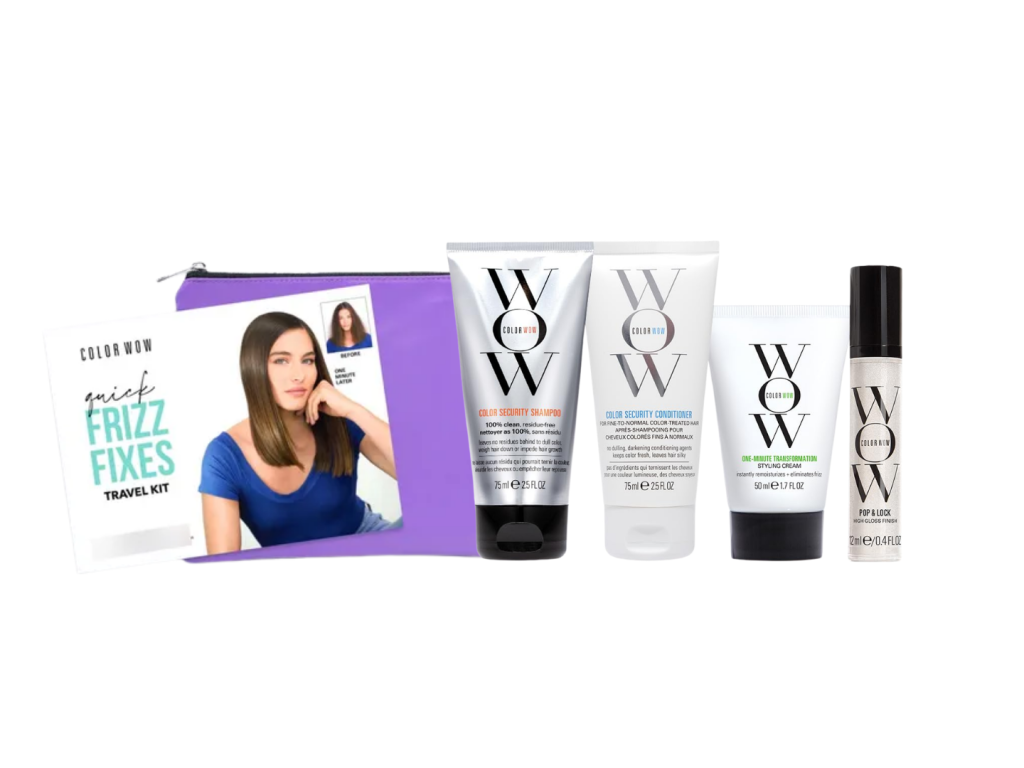 COLOR WOW KIT DE VIAGEM KIT QUICK FRIZZ FIXES COLOR WOW KIT DE VIAGEM KIT QUICK FRIZZ FIXES