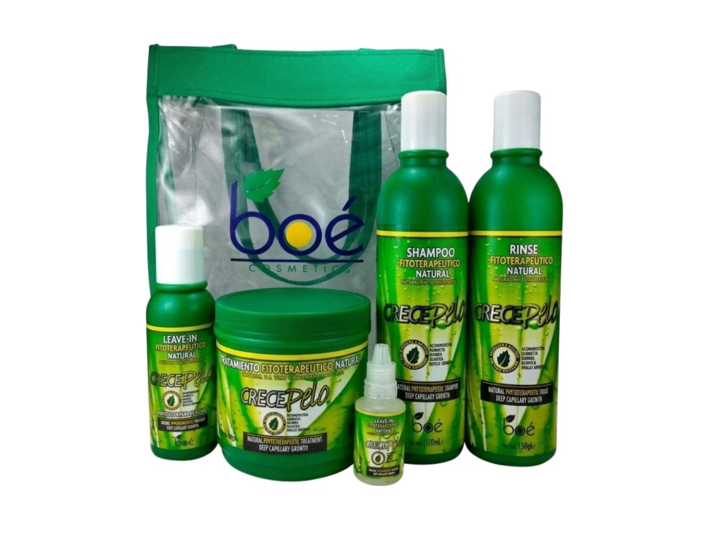 BOÉ CRECEPELO KIT - 5 ITEMS BOÉ CRECEPELO KIT - 5 ITEMS