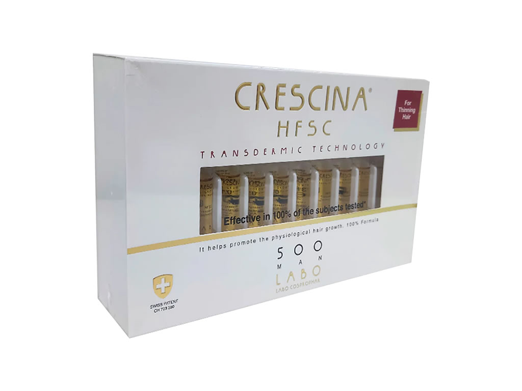 AMPOLA PARA CRESCIMENTO DE CABELO CRESCINA HSFC 500 MAN AMPOLA PARA CRESCIMENTO DE CABELO CRESCINA HSFC 500 MAN