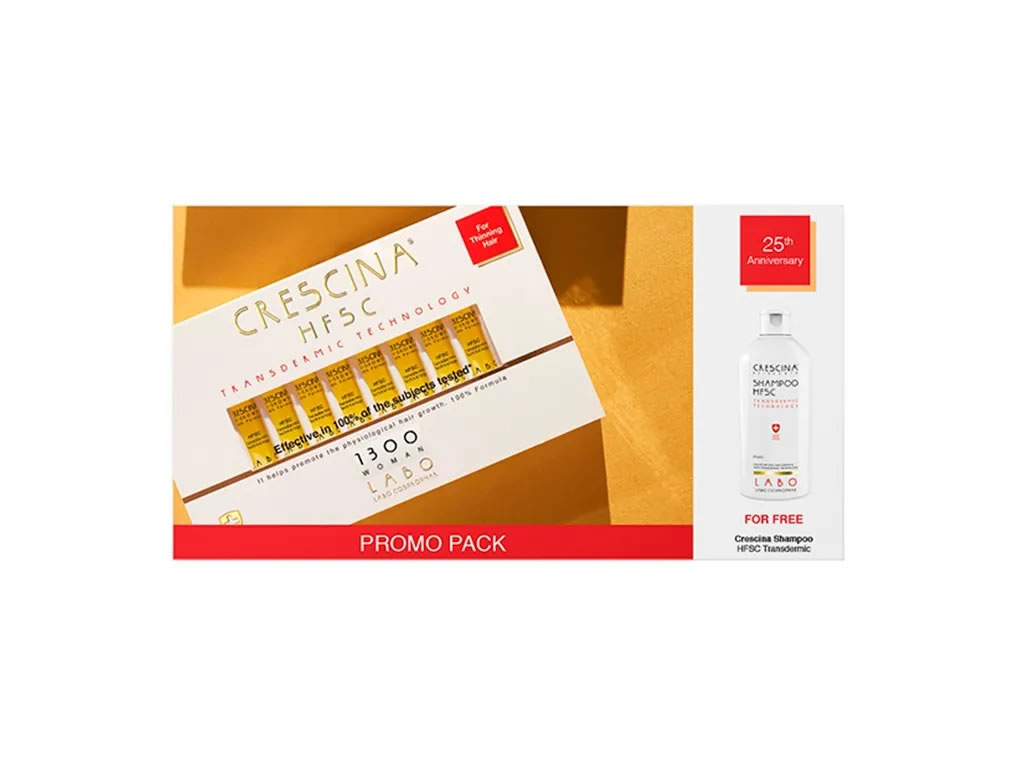 CRESCINA PACK RE-GROWTH WOMAN 1300 + SHAMPO CRESCINA PACK RE-GROWTH WOMAN 1300 + SHAMPO