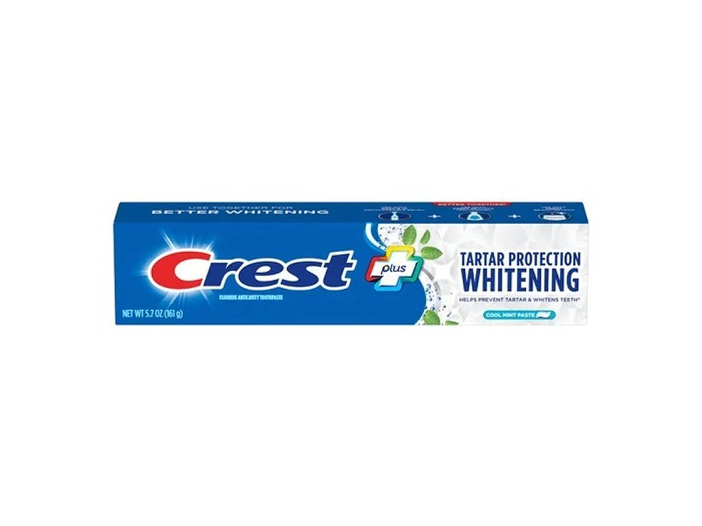 PASTA DE DENTE CREST TARTAR PROTECTION WHITENING COOL MINT - 161GR PASTA DE DENTE CREST TARTAR PROTECTION WHITENING COOL MINT - 161GR
