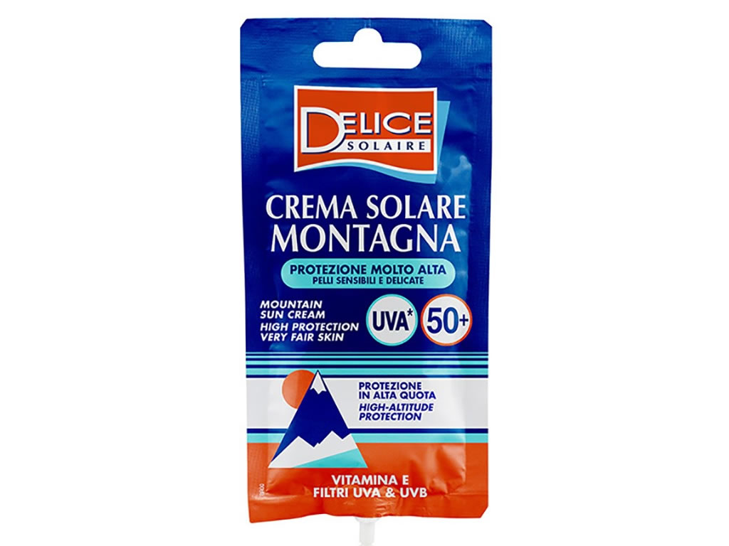 DELICE CREMA SOLARE MONTAGNA SPF50 - 50ML DELICE CREMA SOLARE MONTAGNA SPF50 - 50ML