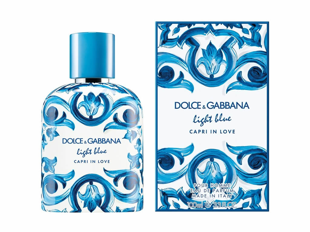 PERFUME DOLCE & GABBANA LIGHT BLUE CAPRI IN LOVE MEN EDP - 100 ML - MASCULINO PERFUME DOLCE & GABBANA LIGHT BLUE CAPRI IN LOVE MEN EDP - 100 ML - MASCULINO